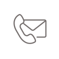 icon depicting phone and envelope